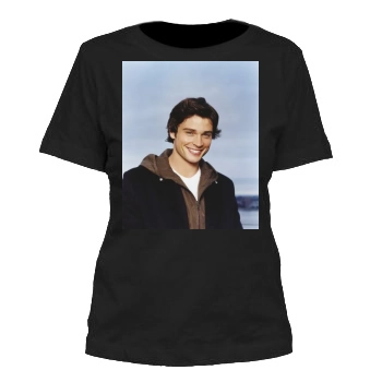 Tom Welling Women's Cut T-Shirt