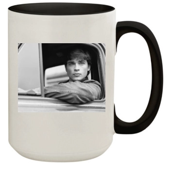 Tom Welling 15oz Colored Inner & Handle Mug