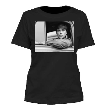 Tom Welling Women's Cut T-Shirt