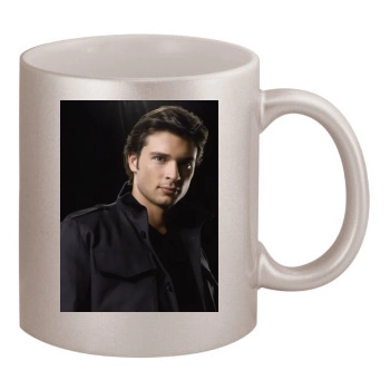 Tom Welling 11oz Metallic Silver Mug