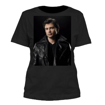 Tom Welling Women's Cut T-Shirt