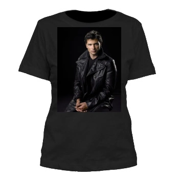 Tom Welling Women's Cut T-Shirt