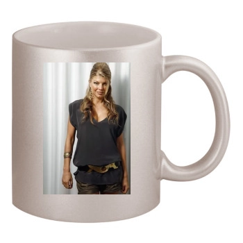 Fergie 11oz Metallic Silver Mug