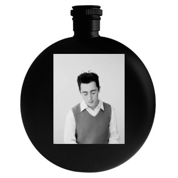 Alan Cumming Round Flask