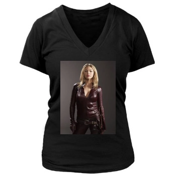 Tabrett Bethell Women's Deep V-Neck TShirt