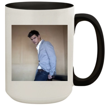 Taylor Lautner 15oz Colored Inner & Handle Mug