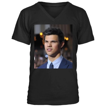 Taylor Lautner Men's V-Neck T-Shirt