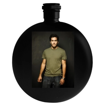 Jake Gyllenhaal Round Flask