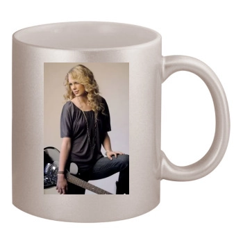 Taylor Swift 11oz Metallic Silver Mug