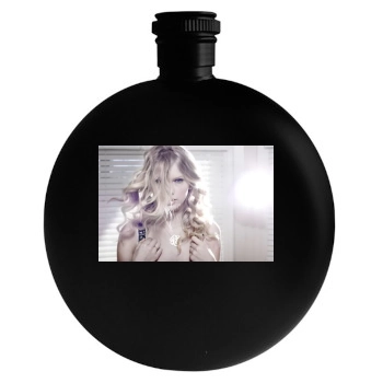 Taylor Swift Round Flask