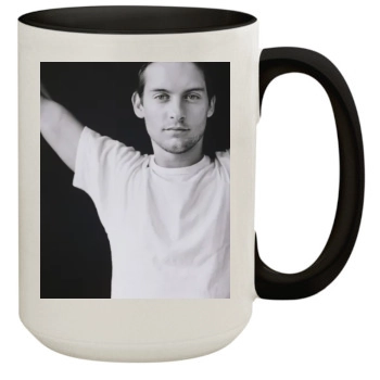 Tobey Maguire 15oz Colored Inner & Handle Mug