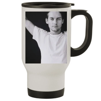 Tobey Maguire Stainless Steel Travel Mug