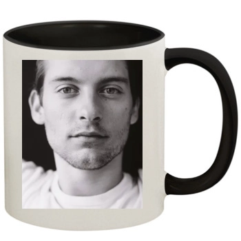 Tobey Maguire 11oz Colored Inner & Handle Mug