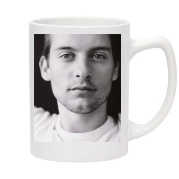 Tobey Maguire 14oz White Statesman Mug