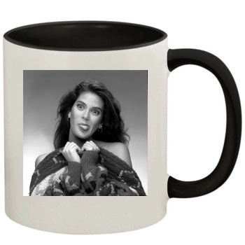 Teri Hatcher 11oz Colored Inner & Handle Mug