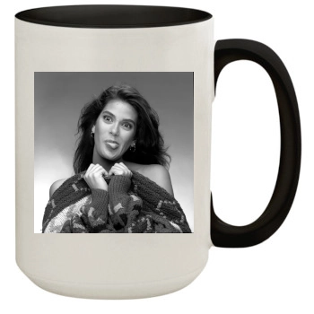 Teri Hatcher 15oz Colored Inner & Handle Mug