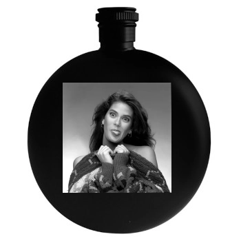 Teri Hatcher Round Flask