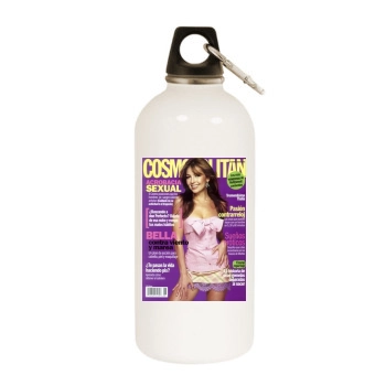 Thalia White Water Bottle With Carabiner