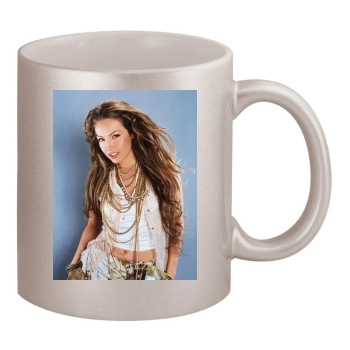 Thalia 11oz Metallic Silver Mug