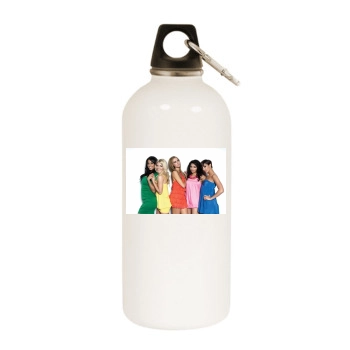 The Saturdays White Water Bottle With Carabiner