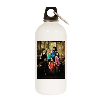 The Saturdays White Water Bottle With Carabiner