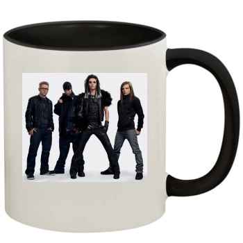 Tokio Hotel 11oz Colored Inner & Handle Mug