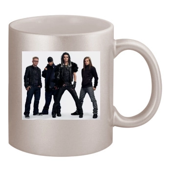 Tokio Hotel 11oz Metallic Silver Mug