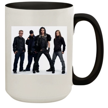 Tokio Hotel 15oz Colored Inner & Handle Mug