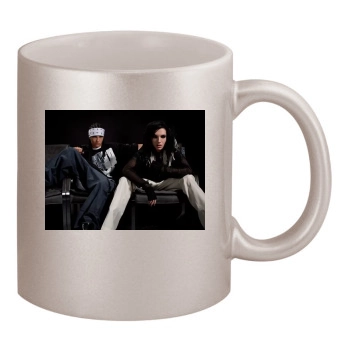 Tokio Hotel 11oz Metallic Silver Mug