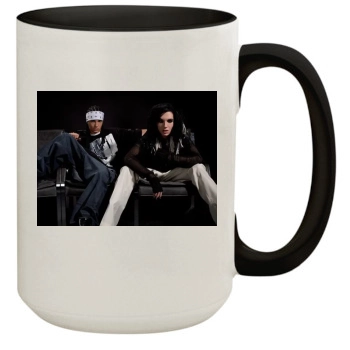 Tokio Hotel 15oz Colored Inner & Handle Mug