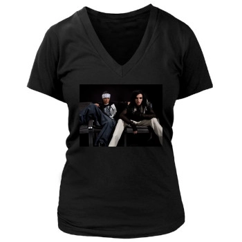 Tokio Hotel Women's Deep V-Neck TShirt