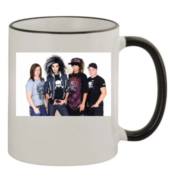 Tokio Hotel 11oz Colored Rim & Handle Mug