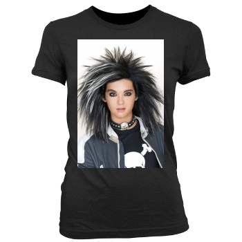 Tokio Hotel Women's Junior Cut Crewneck T-Shirt