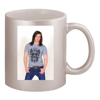 Tokio Hotel 11oz Metallic Silver Mug