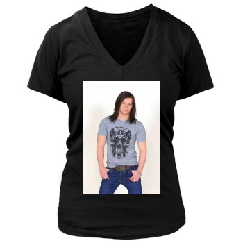 Tokio Hotel Women's Deep V-Neck TShirt