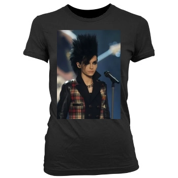 Tokio Hotel Women's Junior Cut Crewneck T-Shirt