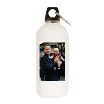 Tom Hanks White Water Bottle With Carabiner