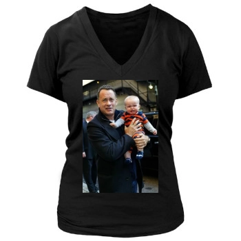 Tom Hanks Women's Deep V-Neck TShirt