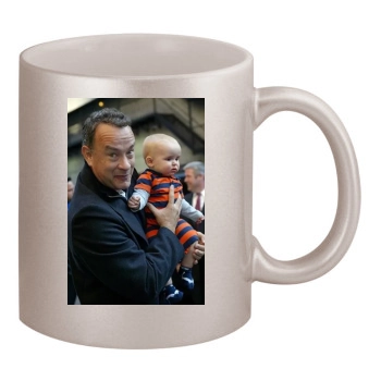 Tom Hanks 11oz Metallic Silver Mug