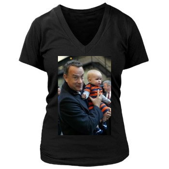 Tom Hanks Women's Deep V-Neck TShirt