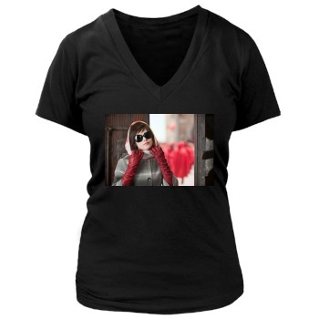 Twilight Saga Women's Deep V-Neck TShirt