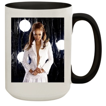 Tyra Banks 15oz Colored Inner & Handle Mug