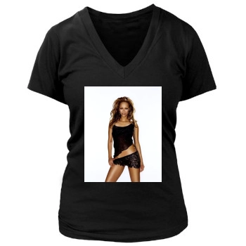 Tyra Banks Women's Deep V-Neck TShirt