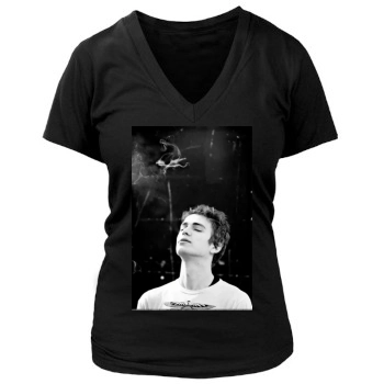 Hayden Christensen Women's Deep V-Neck TShirt