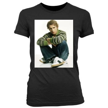 Hayden Christensen Women's Junior Cut Crewneck T-Shirt