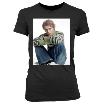 Hayden Christensen Women's Junior Cut Crewneck T-Shirt