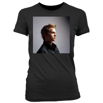 Hayden Christensen Women's Junior Cut Crewneck T-Shirt