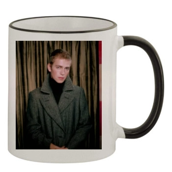 Hayden Christensen 11oz Colored Rim & Handle Mug