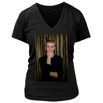 Hayden Christensen Women's Deep V-Neck TShirt