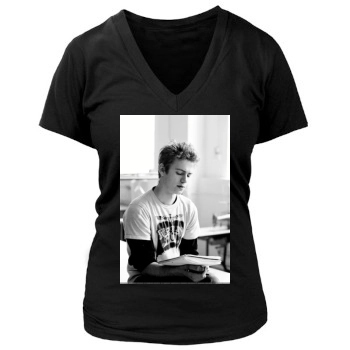 Hayden Christensen Women's Deep V-Neck TShirt